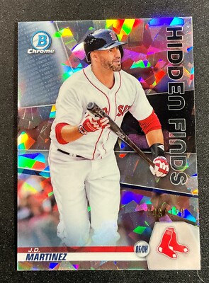 2020 Bowman Chrome Hidden Finds Atomic Refractor #HF-JDM JD Martinez 48/150