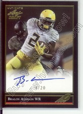 bralon addison rc rookie draft auto autograph oregon ducks college 4/20 2016