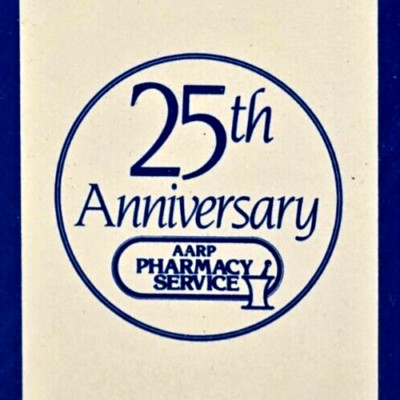 AARP Pharmacy Service Playing Cards Advertising 25th Anniv Jumbo Face Joker NEW