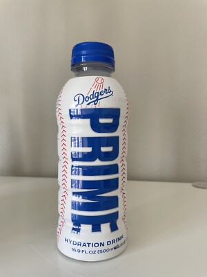 RARE PRIME Hydration LA Dodgers Drink Limited Edition x1