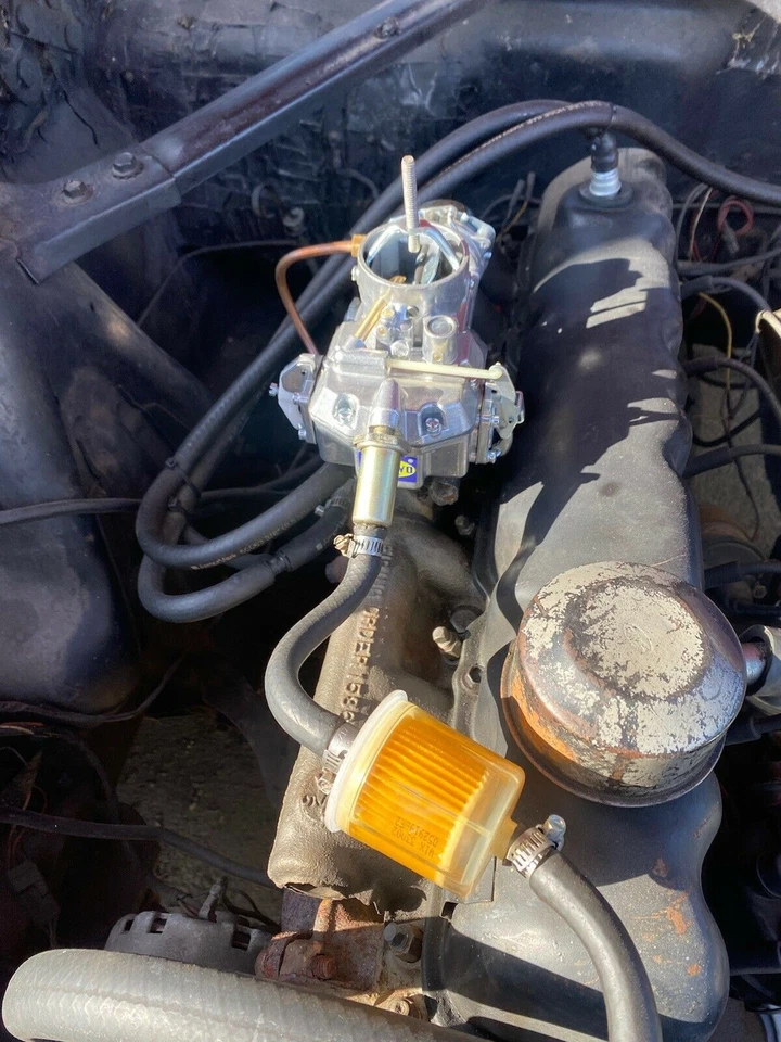Carburador Mercury Ford Mustang Falcon 170 y 200ci Autolite 1100 1963-1969 Foto 4 de 4