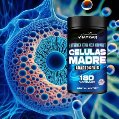 Organic, Vitamin Booster, Stem Cell Superfood, y Natural Wellness Support 180