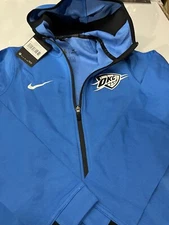 Oklahoma City Thunder Nike Showtime Zip Hoodie Shooting Youth 10/12 Medium