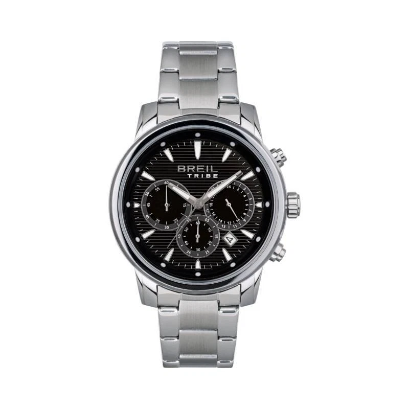 Watch Breil Tribe Caliber EW0510 Steel Chronograph Black Man Woman 1 11 16in