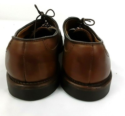Allen Edmonds Badlands Men\'s Plain Toe Dress Shoes Size 8.5D Leather Brown Allen Edmonds Shoes Size 8.5 D Mens Brown Badlands Leather  main image 3