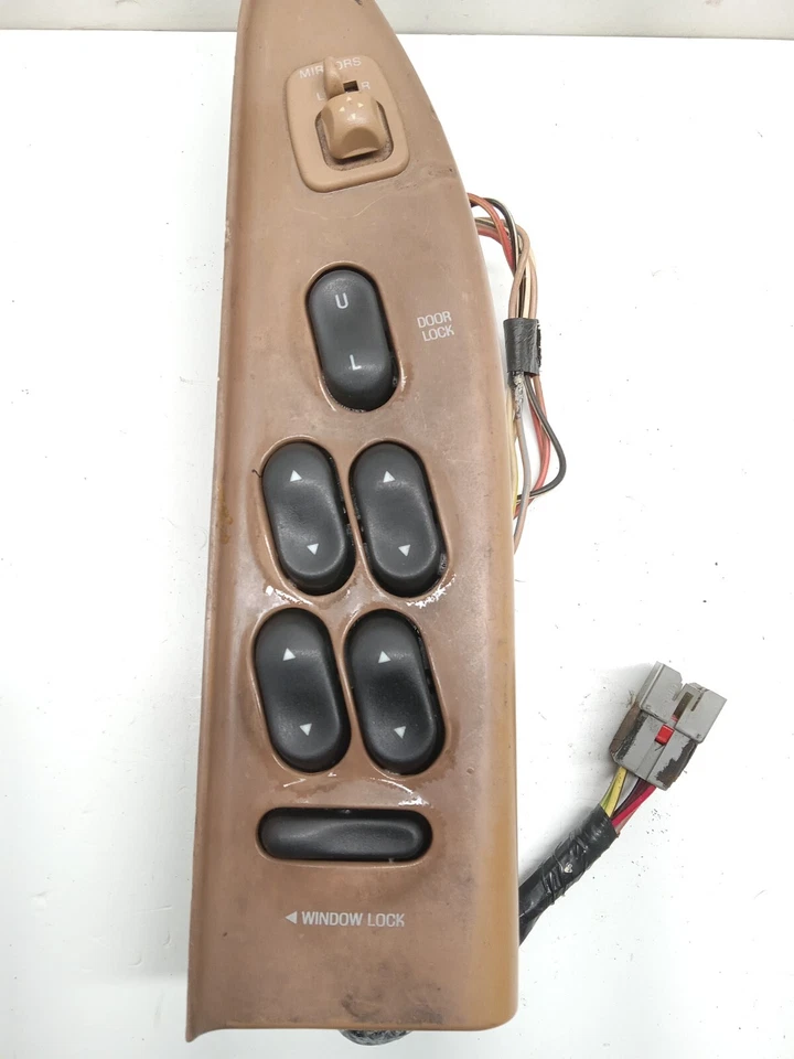 Ford Escort 1999 interruptor de ventana principal del lado del conductor delantero izquierdo OEM Foto 2 de 4