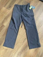 BLUE Dark Gray Pewter XL Scrub pants, new with tags, many pockets