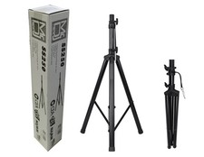 MR DJ Tripod Speaker Stand Standard Duty SS250 Universal Black Heavy Duty