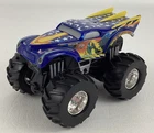 Hot Wheels Monster Jam War Wizard Friction 1:43 Monster Truck Vintage Mattel