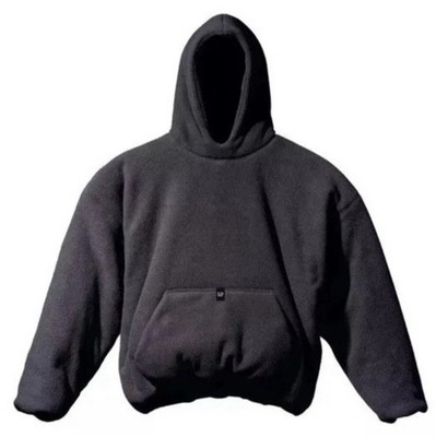 Yeezy Gap 32 Polar Fleece Padded Hoodie Black  Small YZY