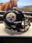 Pittsburgh Steelers Autographed Football Helmet Beckett Authentic rod woodson FS