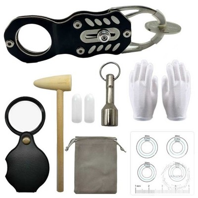 Coin Ping Testing Parts kit,Gold Silver Pocket Pinger Coin Tester,Portable Authe