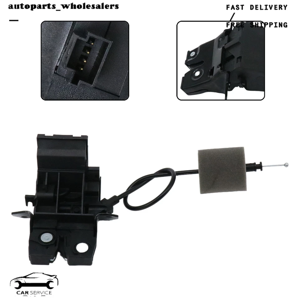 Actuador de bloqueo de maletero trasero para Mercedes-Benz SLK350 R171/R172 2005 2006-2011 Foto 3 de 4