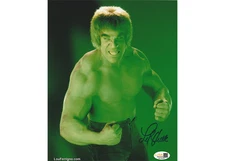 Lou Ferrigno Signed The Incredible Hulk 8x10 Photo JSA