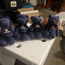 Vintage Denver Broncos Beanie Baby Lot Of 4Limited Treasures Davis, Elway Sharpe