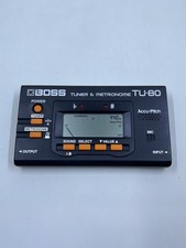 Boss Guitar Digital Tuner And Metronome Model TU-80