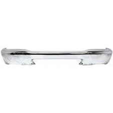 1-piece Front Bumper For Ford Ranger 1998 Styleside Bright W Impact Strips