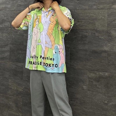 トップス WACKO MARIA HAWAIIAN SHIRT TYPE3 L-GREEN Wacko Maria Hawaiian Shirt Type3 L-Green | eBay
