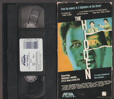 The Hidden VHS (1987 Media Home Video) Kyle MacLachlan Sci-Fi Horror
