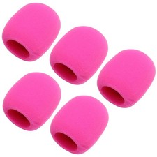 Fielect 5Pcs Microphone Cover Foam Mic Cover Handheld Microphone Windscreen S...