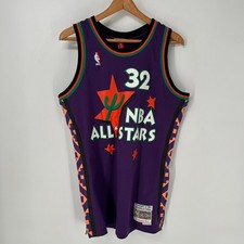Mitchell & Ness Basketball Jersey Mens Medium Shaquille O'Neal All Star 1995