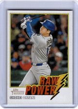 Shohei Ohtani - 2026 Topps Heritage #RP-SO Raw Power