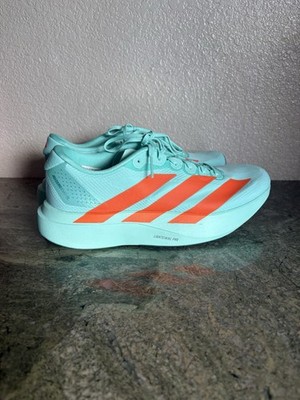 NEW Adidas ADIZERO EVO SL Woven Fresh Aqua Orange KI8342 Men s Shoes NO BOX