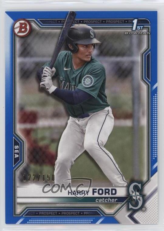2021 Bowman Draft Blue /150 Harry Ford #BD-1