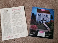 Vintage 1990 Doll House Miniatures Catalogue with Collectors Club Newsletter