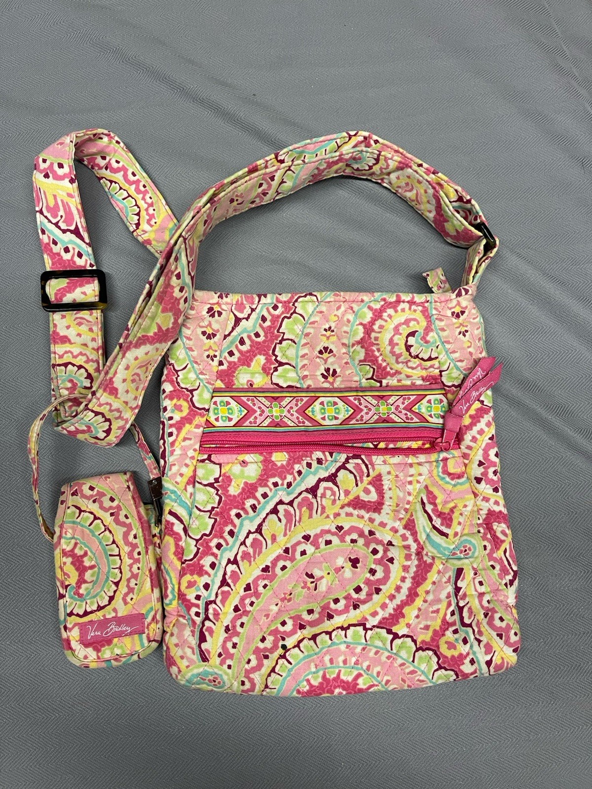 Vera Bradley Women’s Hipster Crossbody Bag In The Capri Melon Pattern
