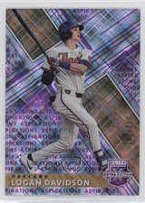 2019 Panini Elite Extra Edition Aspirations Purple /250 Logan Davidson #29 0kz8