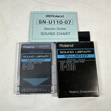 Roland SN-U110-07 Electric Guitar Sound Library Rom Card For U-110