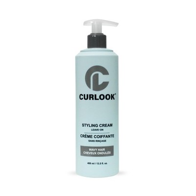 CURLOOK Wavy Hair Styling Cream | Silicone Free - 400ml - Transforms hair into