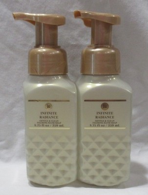 Bath & Body Works Gentle & Clean Foaming Hand Soap Lot Set 2 INFINITE RADIANCE