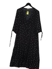 Hush A-Line Maxi Dress UK16 in Black