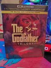 The Godfather Trilogy 50th Anniversary Edition - 4k UHD+Digital - New & Sealed!