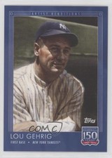 2019 150 Years of Baseball On Demand /1579 Lou Gehrig Graig Kreindler HOF 0zg4