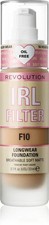Makeup Revolution IRL Filter Long-Lasting Mattifying Foundation Color F10 23ml