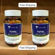 Pack f 2- Total Restore Gut Health & Digestive Support Supplement–90 Capsules...