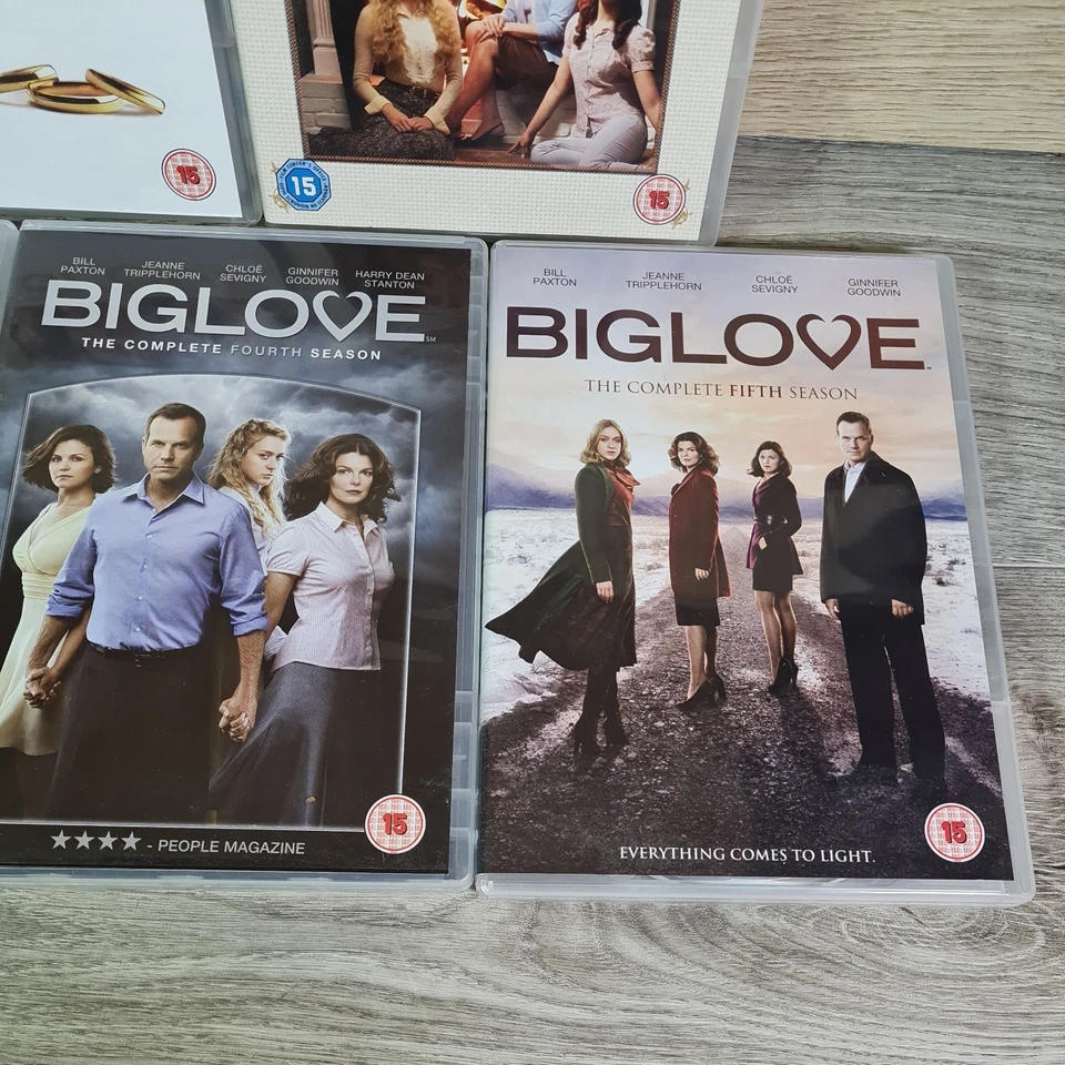Big Love: The Complete Series - DVD Seasons 1-5 in Great Condition (R2 UK) 15 - Image 4 of 4