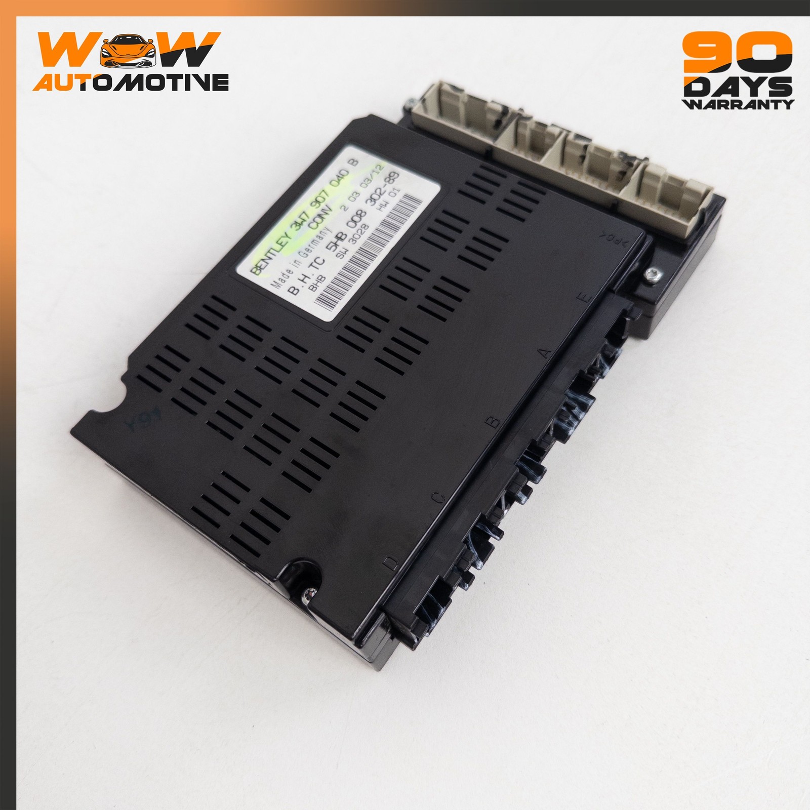 12-17 BENTLEY CONTINENTAL GTC AC AIR CONDITIONER HEATER CONTROL MODULE OEM