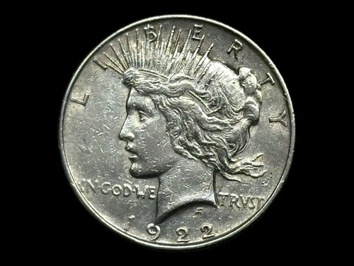 💰1922 Peace Silver Dollar, Ungraded, See Description, Free Gift!💵