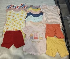 Girls Tshirts, Shorts,  Dresses Size 5T Assorted Brands Lot of 15 Pieces
