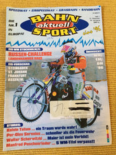 Bahnsport Aktuell Speedway Grasbahn Eisspeedway Langbahn Nr. 1 1/1996