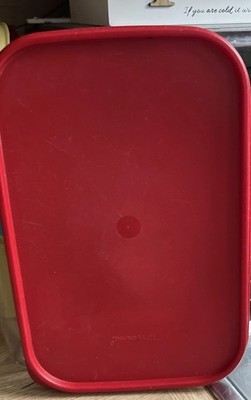 Tupperware Ersatzdeckel Kleiner Superstar 4,3 l, Kompaktus, Eidgenosse Rot