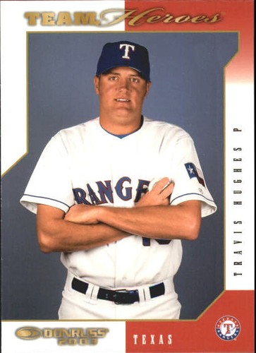 2003 Donruss Team Heroes Travis Hughes #512 card