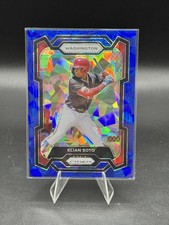 2024 Panini Prizm - Elian Soto #157 Blue Ice Prizm (RC)