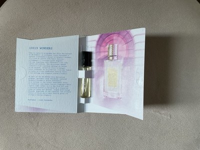 NEW EX NIHILO 10019 WONDERS Sample 2ml NATURAL SPRAY MADE IN FRANCE