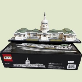 LEGO Architecture U.S. Capitol Building 100% Complete Set 21043 No Box