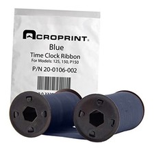 20-0106-002 Standard 125/150 Blue Ribbon For Model 125 and Model 150 Time